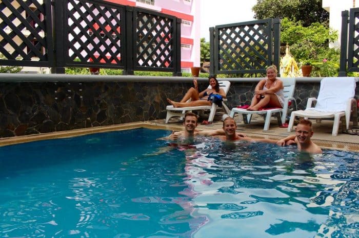 Hostel with a pool Khao San Road