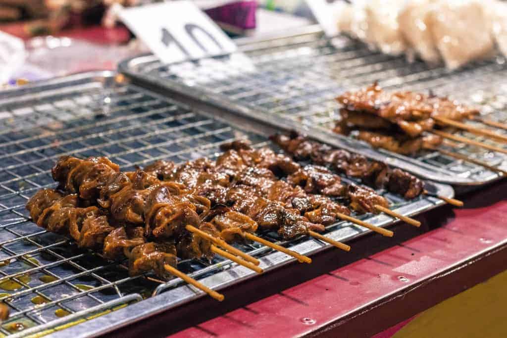11 a.m. – Grab some lunch - Street food in Thailand