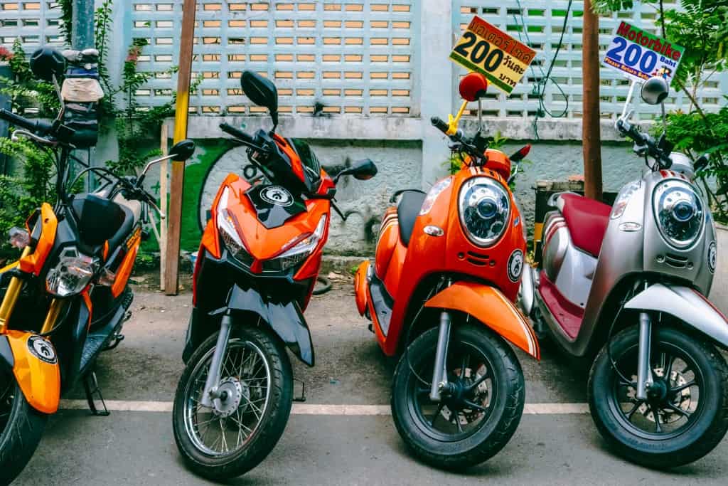 Rent a Motorbike Instead of Taking Taxis