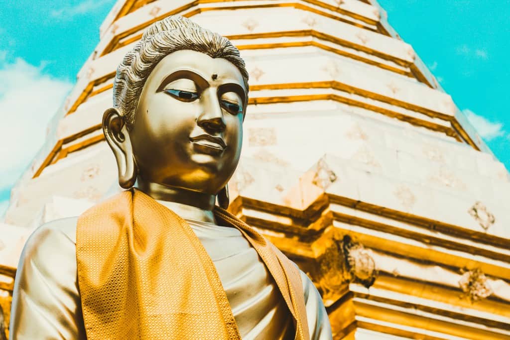 Chiang Mai temple on a mountain: Wat Phra That Doi Suthep
