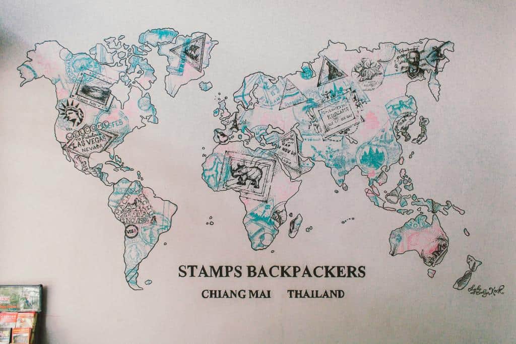 Social Hostel in Chiang Mai: Stamps Backpackers