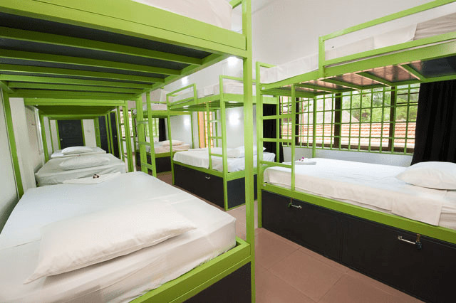 6 Bed Dorm Rooms