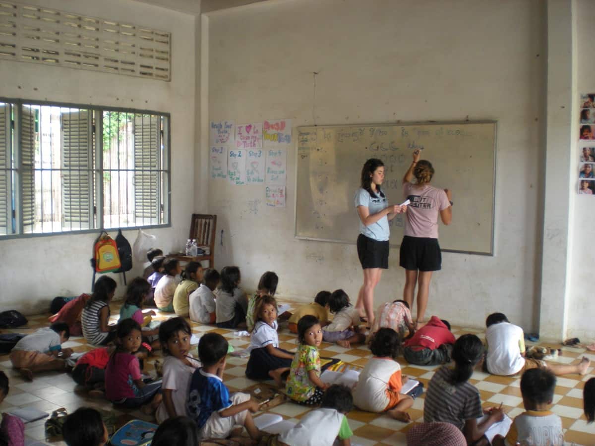 Where to teach English in Cambodia