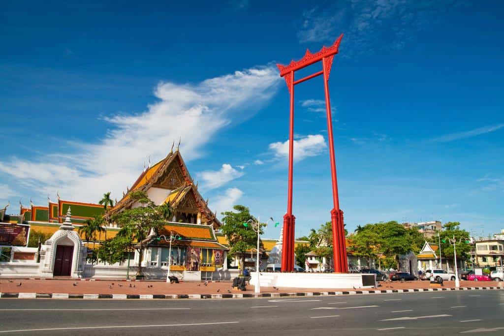 The Giant Red Swing