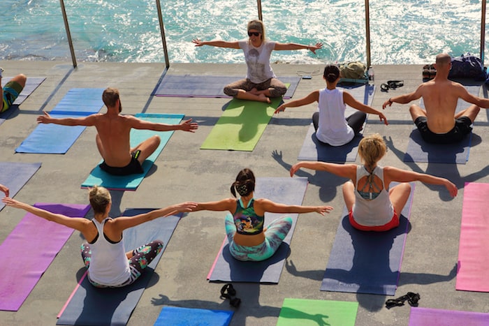 Yoga by the Sea at Bondi Beach