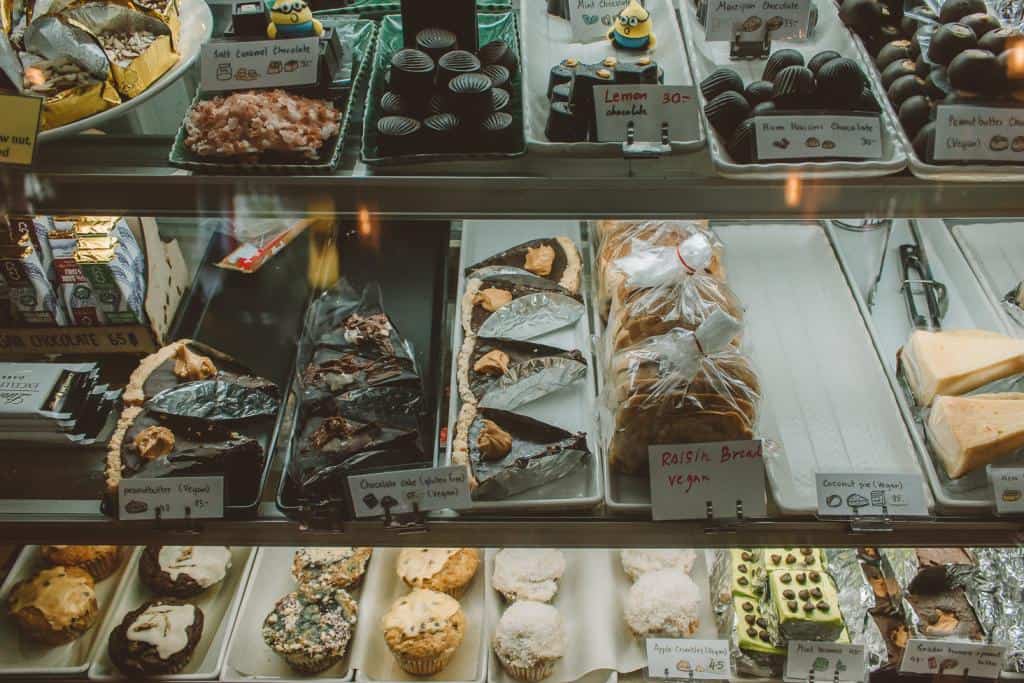 Vegan Cake, Muffins, and More: Blue Diamond: The Breakfast Club - Vegan Chiang Mai: Where to Find the Best Desserts