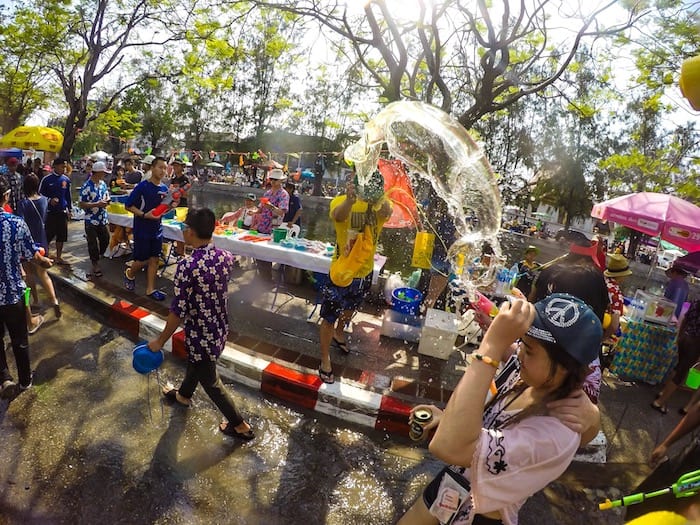 Songkran festival in Chiang Mai