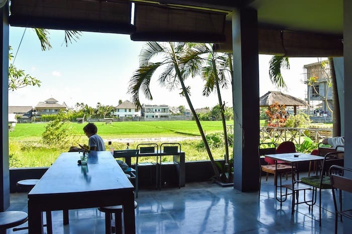 district canggu: Best Cafe With a View in Canggu - Canggu Cafes: Best Places in Bali for Breakfast and Brunch