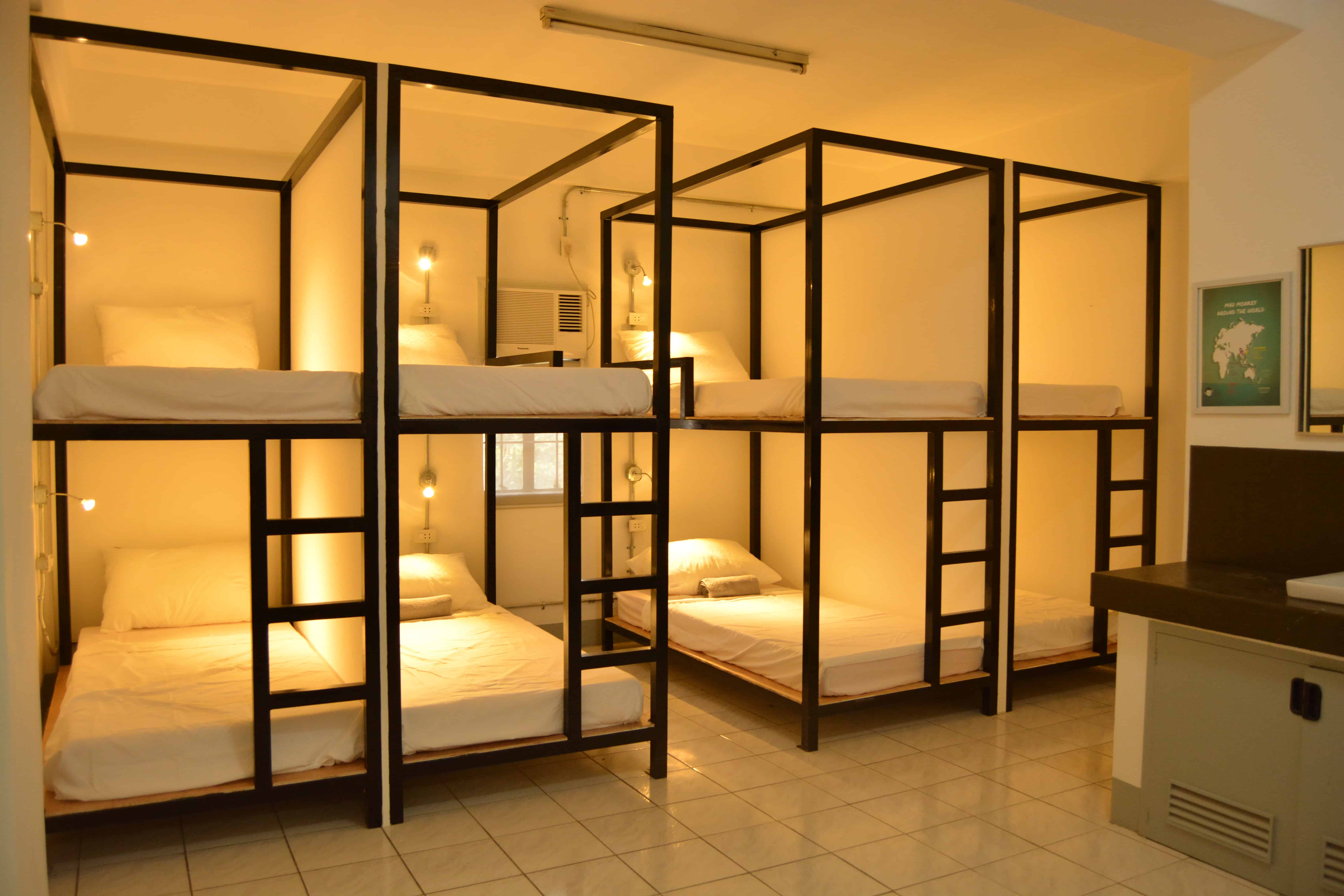 Basic 8 Bed Dorm Mad Monkey Hostels
