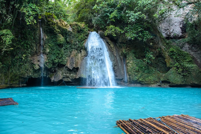 Kawasan Falls, Cebu, Philippines