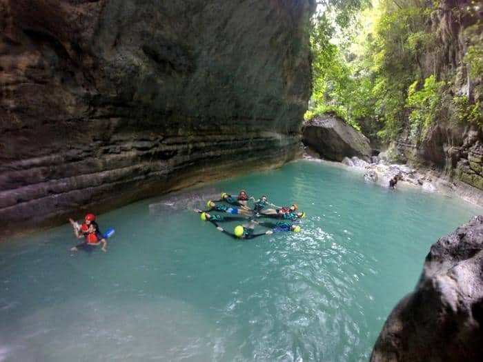 Southern Province of Cebu - Canyoneering at Badian - Cebu Attractions: Guide for Backpackers