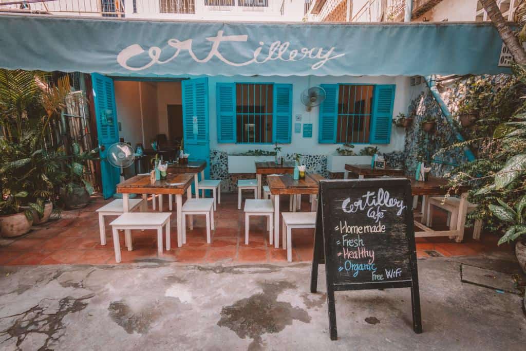 Artillery Arts Cafe - The Best and Most Delicious Cafes in Phnom Penh