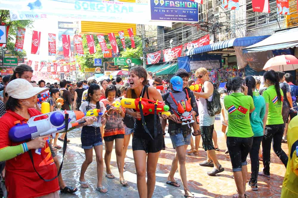 Khaosan Road - Songkran in Bangkok – 2020