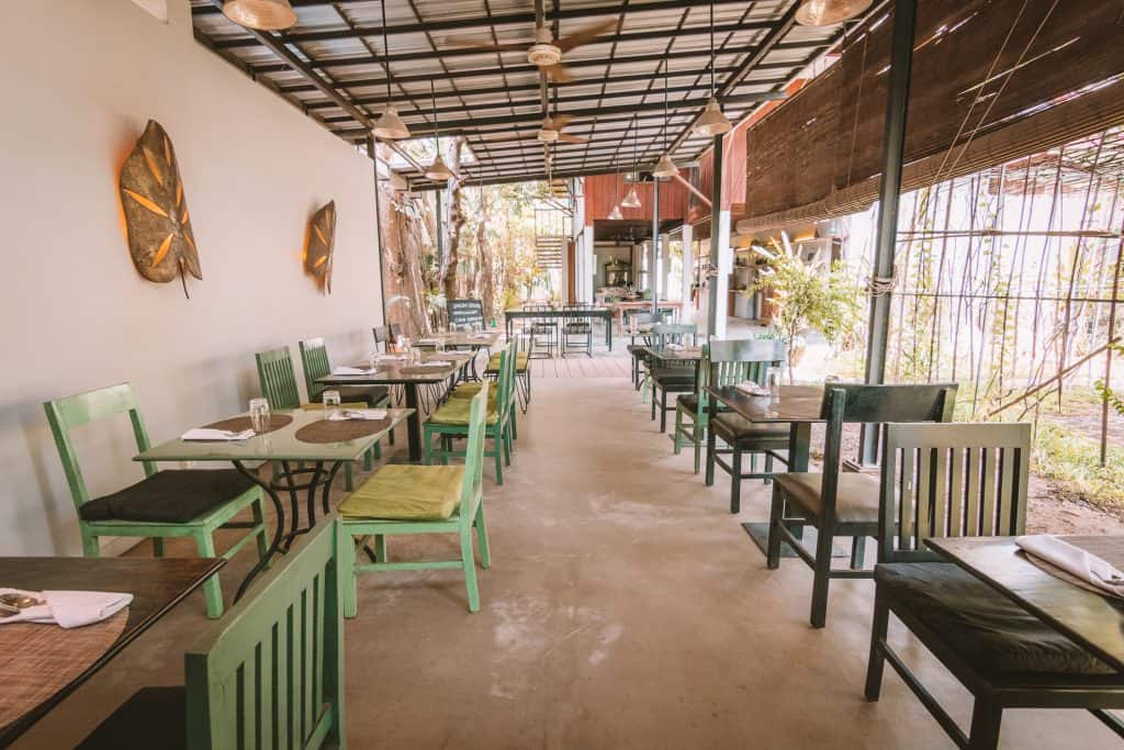 Quiet Venue Outside of Siem Reap: Chamkar Vegetarian Restaurant