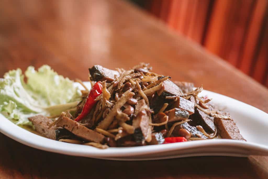 Chinese & Khmer Vegetarian Options: Yuan Sheng Vegetable Restaurant