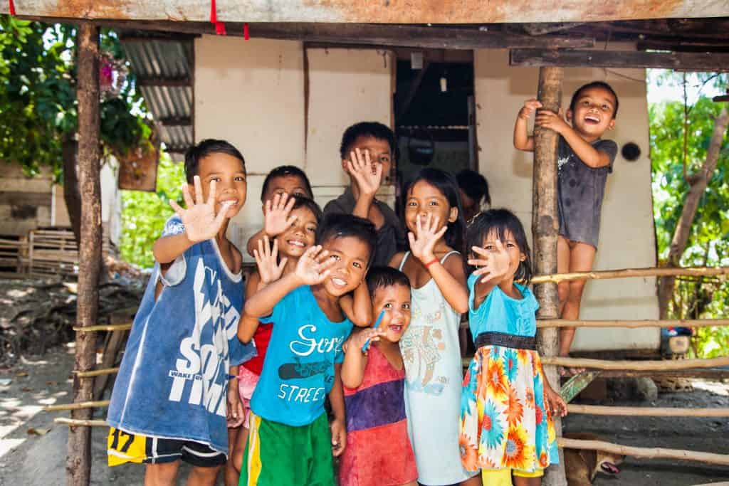 Happy Children in Cebu