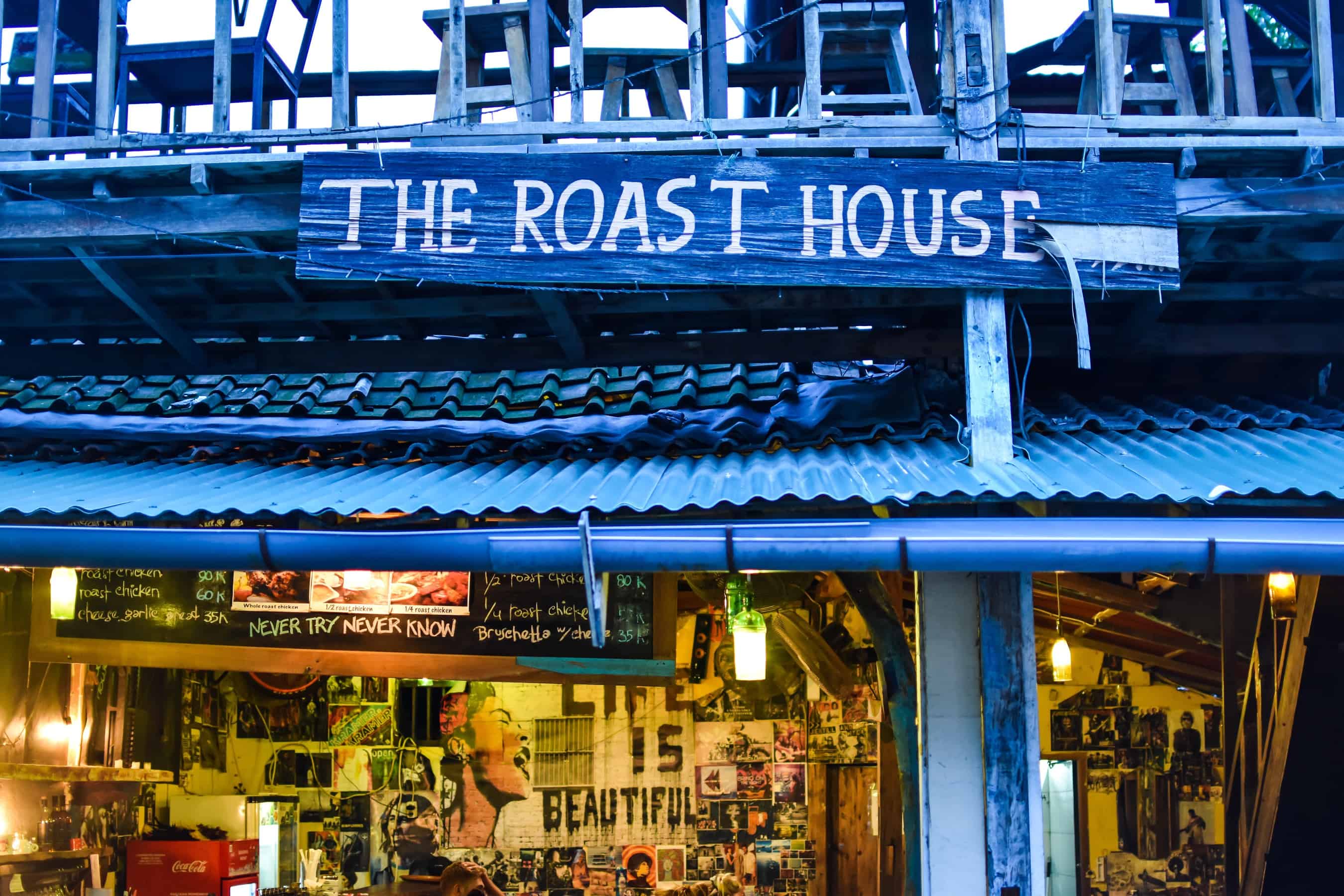The Roast House: Best Rotisserie Chicken on Gili T - Best Gili Trawangan Restaurants: Where to Eat on the Gilis