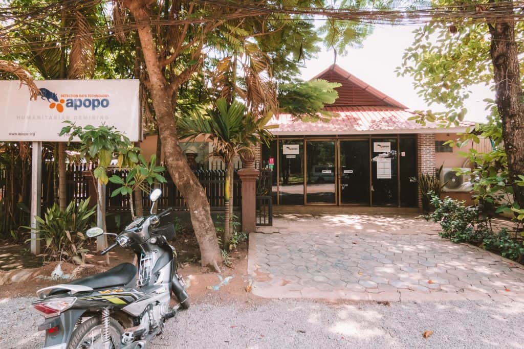 Visiting the APOPO Visitor Center in Siem Reap