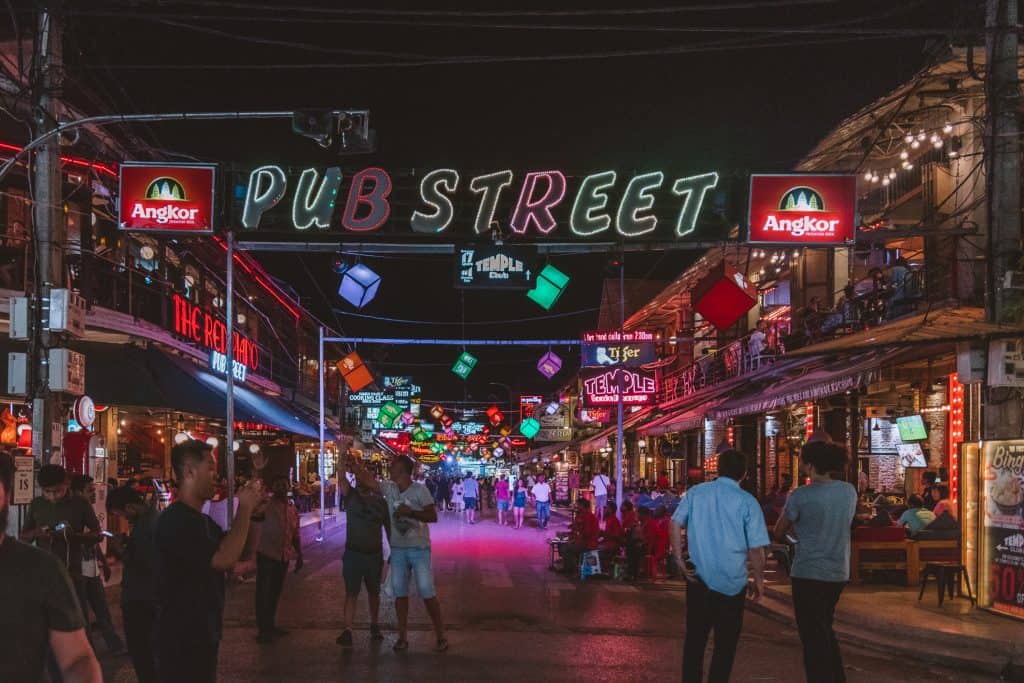 Siem Reap Nightlife: Head to Pub Street - How to Spend 48 Hours in Siem Reap, Cambodia