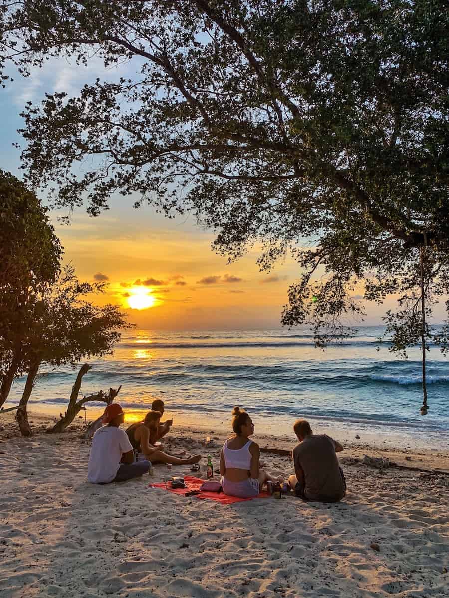 2. Sunset - The Most Instagrammable Spots on Gili Trawangan