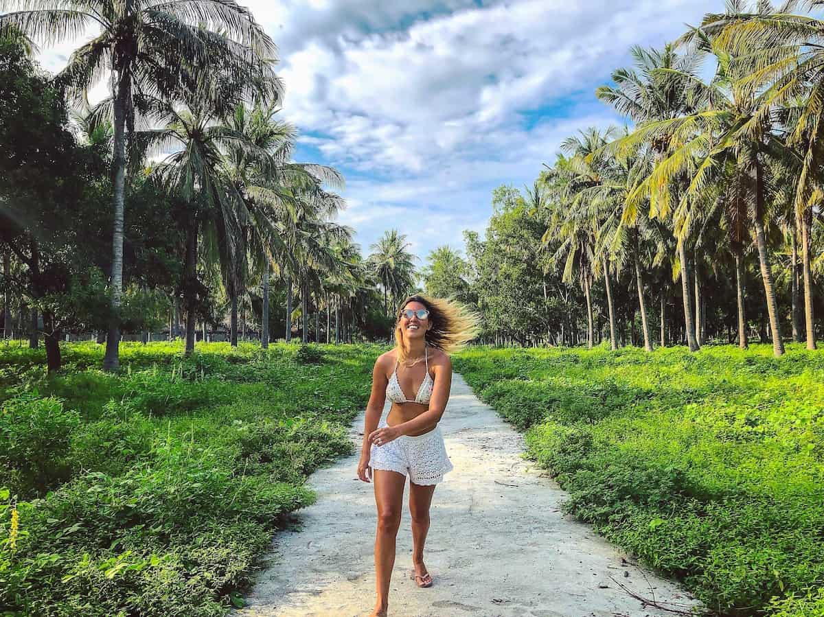 5. Palm Trees - The Most Instagrammable Spots on Gili Trawangan