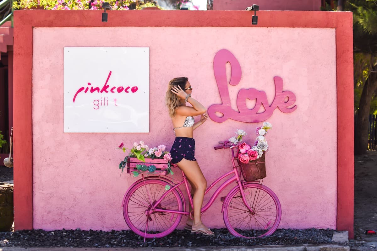 10. Pink Coco - The Most Instagrammable Spots on Gili Trawangan