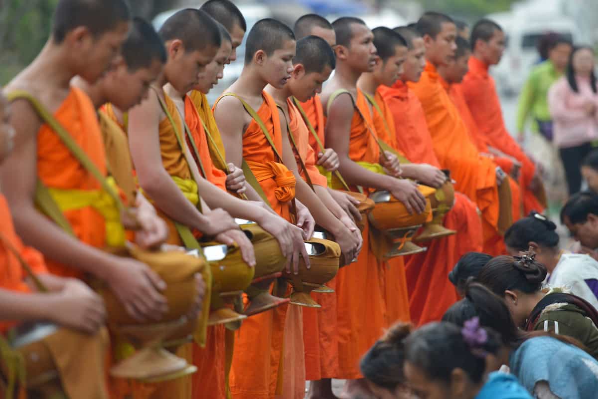 Rise early to witness the Almsgiving Ceremony - Top Things to do in Luang Prabang in 2019
