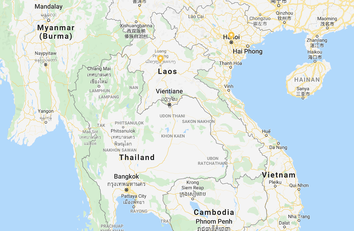 Luang Prabang to Hanoi