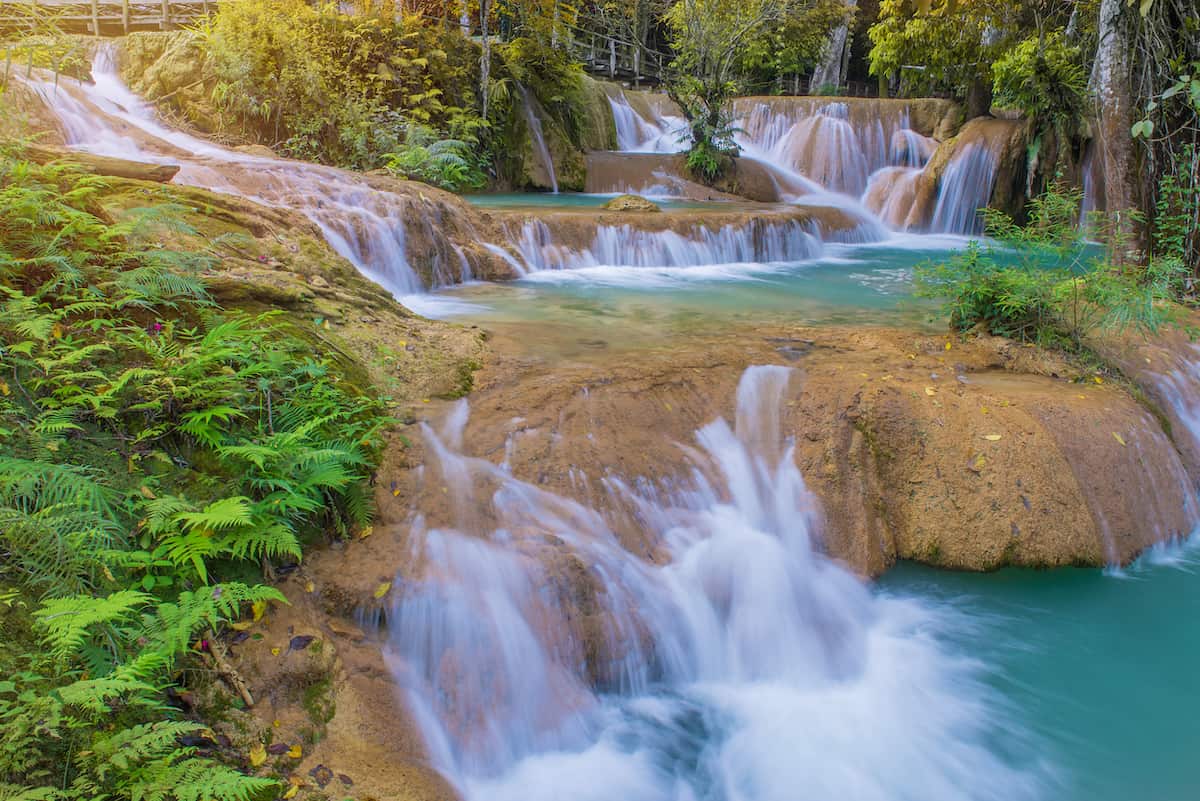 Laos Waterfalls: Tad Sae