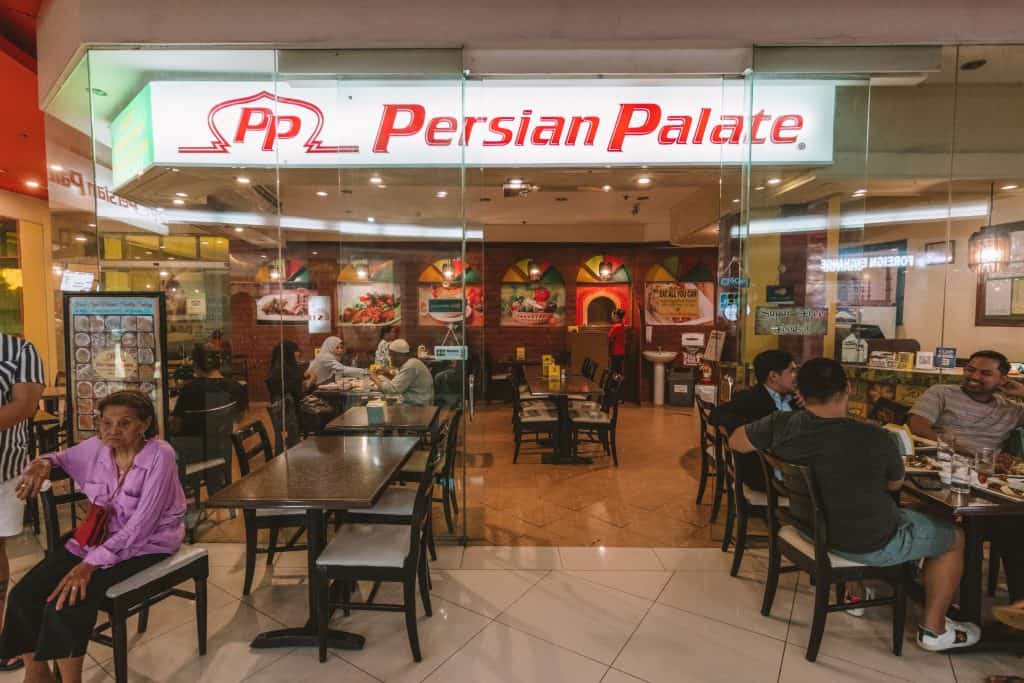 Mediterranean, Middle Eastern, and Indian Dishes: Persian Palate - Best restaurants in Cebu City: a delicious vegan and vegetarian guide to the city