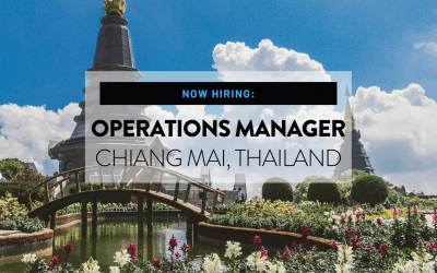 Now Hiring: Operations Manager for Mad Monkey Chiang Mai, Thailand