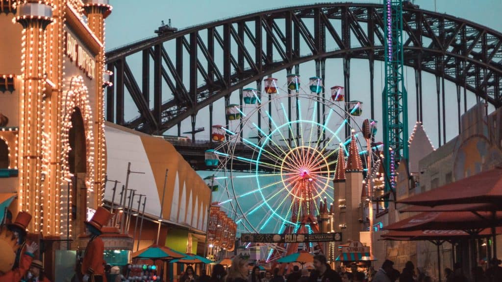 Luna Park - Free things to do in Sydney